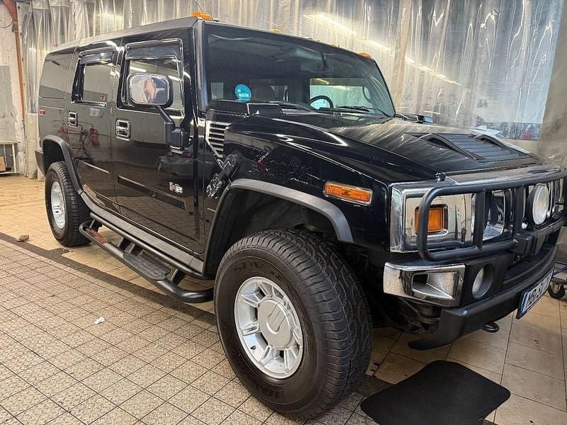 Schwarz Gebraucht 2003 Hummer H2 SUV | 19.850 € - Bild 1/4