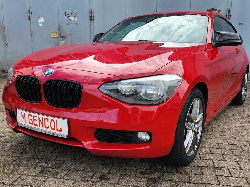 Gebraucht BMW 114 102 PS (75 kW) 2012 Rot Kleinwagen