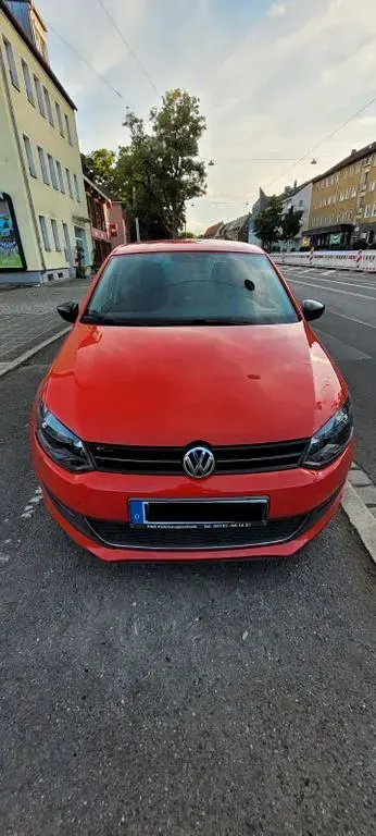 Gebraucht VW Polo Style 69 PS (50 kW) 2012 Rot Kleinwagen
