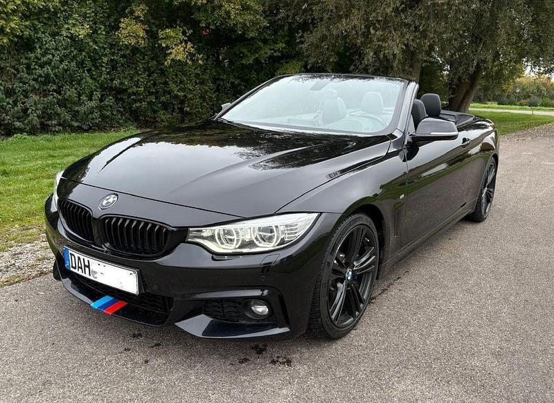 Schwarz Gebraucht 2016 BMW 440 M Sport Cabrio | 26.926 € (Superpreis) - Bild 1/4
