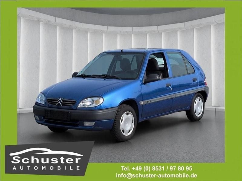 Gebraucht Citroën Saxo 75 PS (55 kW) 2001 Blau Kleinwagen