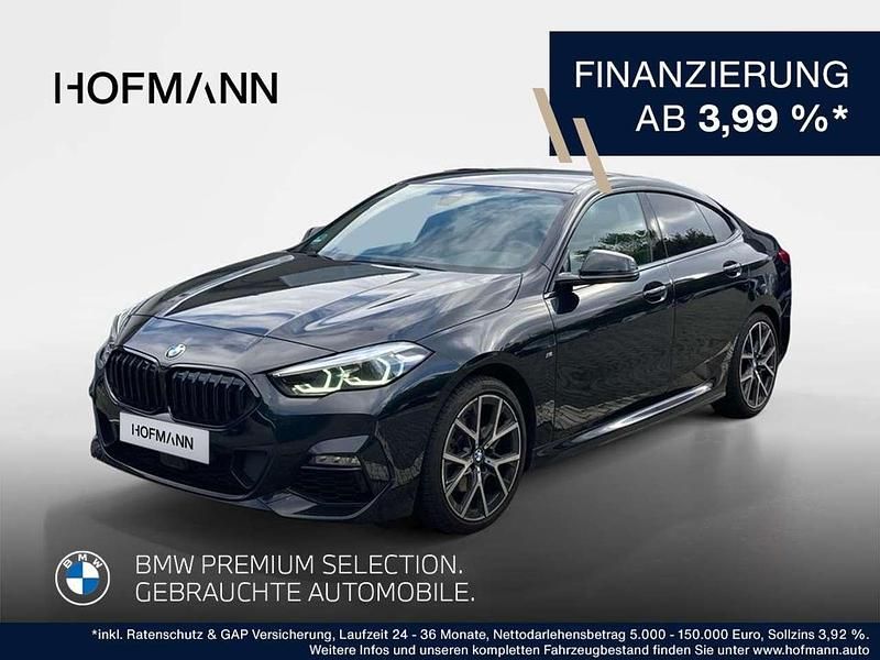 Saphirschwarz metallic Gebraucht 2023 BMW 218 M Sport Limousine | 31.842 € (Fairer Preis) - Bild 1/2