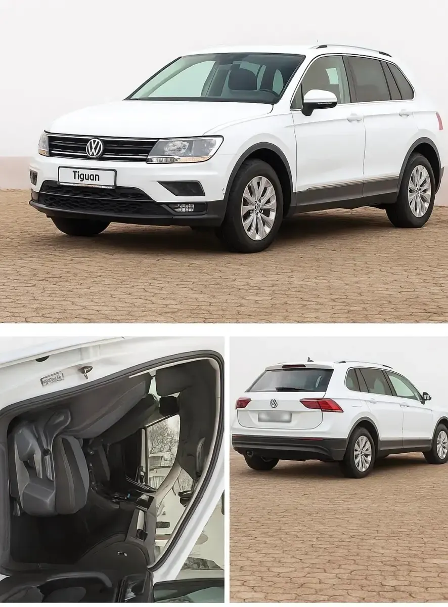 Gebraucht VW Tiguan Comfortline 131 PS (96 kW) 2020 Weiß SUV