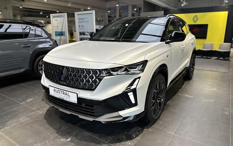 Neu Renault Austral Esprit Alpine 200 PS (147 kW) 2025 Perlmutt weiß satiniert mit da SUV
