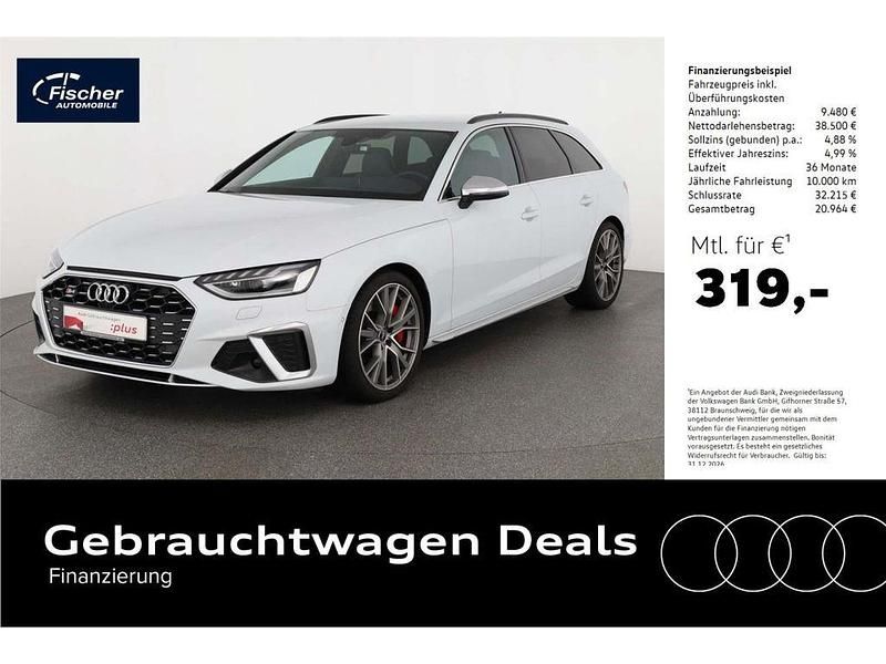 Weiss Gebraucht 2022 Audi S4 Sport Kombi | 47.980 € (Fairer Preis) - Bild 1/4