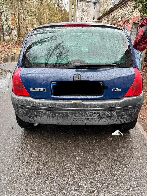 Gebraucht Renault Clio II 60 PS (44 kW) 1999 Blau Kleinwagen