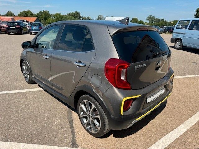 Gebraucht Kia Picanto X-Line 101 PS (74 kW) 2018 (im) titaniumsilber met. Kleinwagen