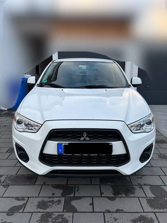 Gebraucht Mitsubishi ASX 117 PS (86 kW) 2014 Weiß SUV