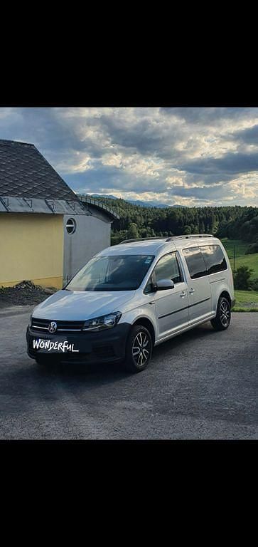 Silber Gebraucht 2017 VW Caddy Maxi Van / Kleinbus | 12.600 € (Fairer Preis) - Bild 1/4