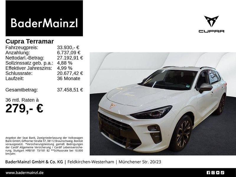 Eisweiß Gebraucht 2025 Cupra Terramar SUV | 33.930 € - Bild 1/3