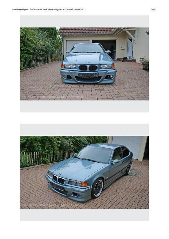 Gebraucht BMW 323 Compact 170 PS (125 kW) 1997 Blau Kleinwagen