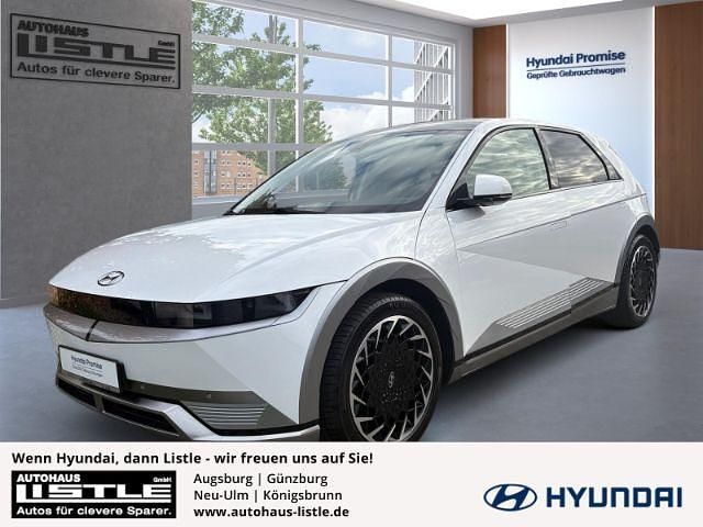 Weiss Gebraucht 2021 Hyundai Ioniq 6 Techniq Limousine | 23.485 € (Teuer) - Bild 1/4