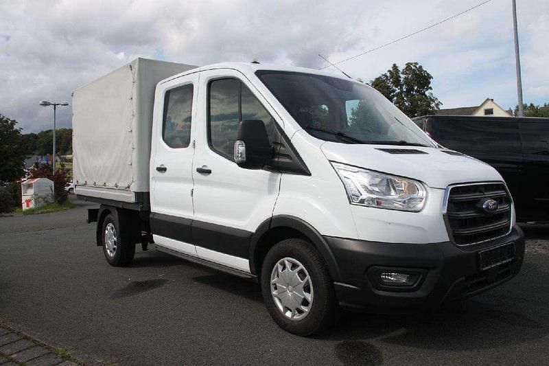 Gebraucht Ford Transit Trend 170 PS (125 kW) 2021 Frostweiß Van / Kleinbus