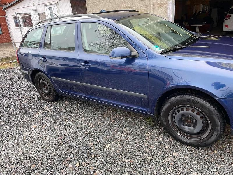 Gebraucht Skoda Octavia 102 PS (75 kW) 2008 Grün Kombi