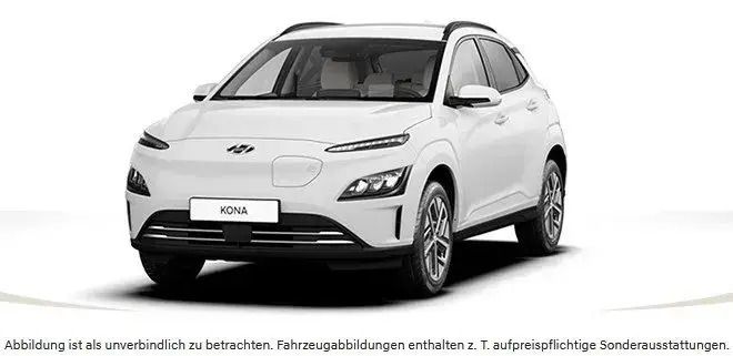 Atlas white / sol Gebraucht 2023 Hyundai Kona Trend SUV | 21.460 € (Fairer Preis) - Bild 1/2