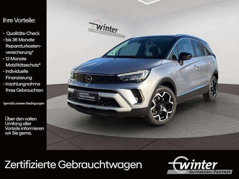 Gebraucht Opel Crossland X Ultimate 131 PS (96 kW) 2021 Silber SUV