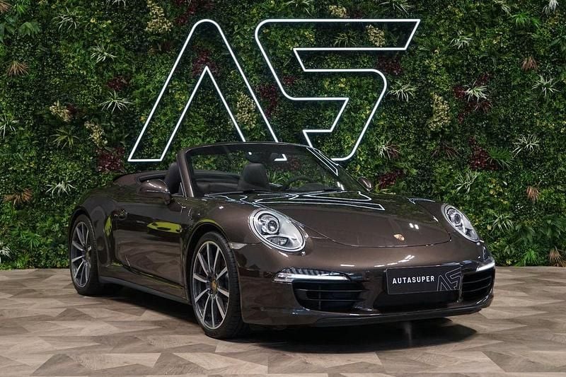 Braun Gebraucht 2013 Porsche 911 Carrera 4S Cabriolet Cabrio | 83.900 € (Fairer Preis) - Bild 1/3