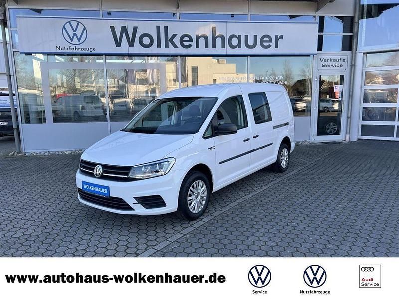 Weiß Gebraucht 2020 VW Caddy Maxi Van / Kleinbus | 16.950 € (Guter Preis) - Bild 1/4