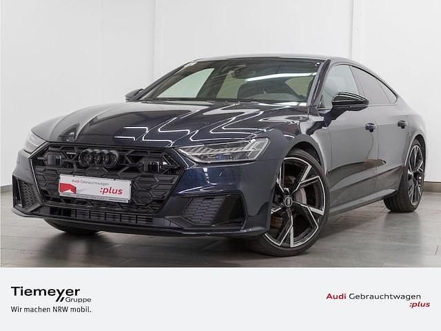 Firmamentblau metallic Gebraucht 2024 Audi A7 Sportback Ambiente Kleinwagen | 57.640 € (Superpreis) - Bild 1/4