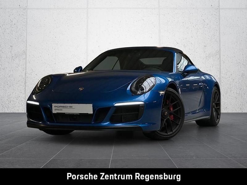 Saphirblaumetallic Gebraucht 2017 Porsche 911 Carrera Cabriolet Cabrio | 112.900 € (Superpreis) - Bild 1/4