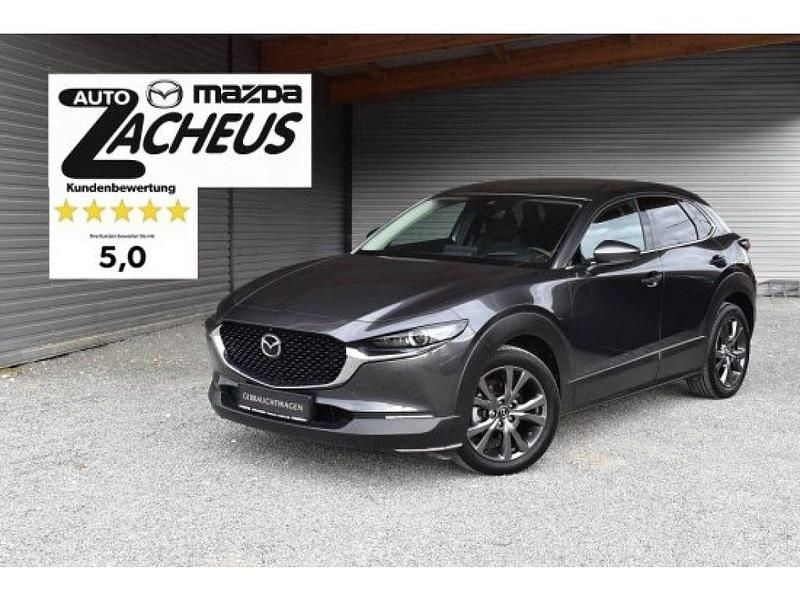 Machine grey (metallic) Gebraucht 2023 Mazda CX-30 Selection SUV | 26.490 € (Fairer Preis) - Bild 1/4