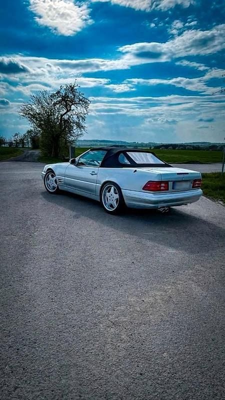 Gebraucht Mercedes SL500 AMG 306 PS (225 kW) 1999 Silber Cabrio