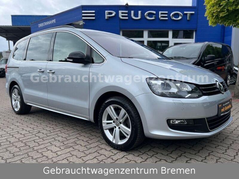 Silber Gebraucht 2012 VW Sharan Match Van / Kleinbus | 8.990 € (Fairer Preis) - Bild 1/4