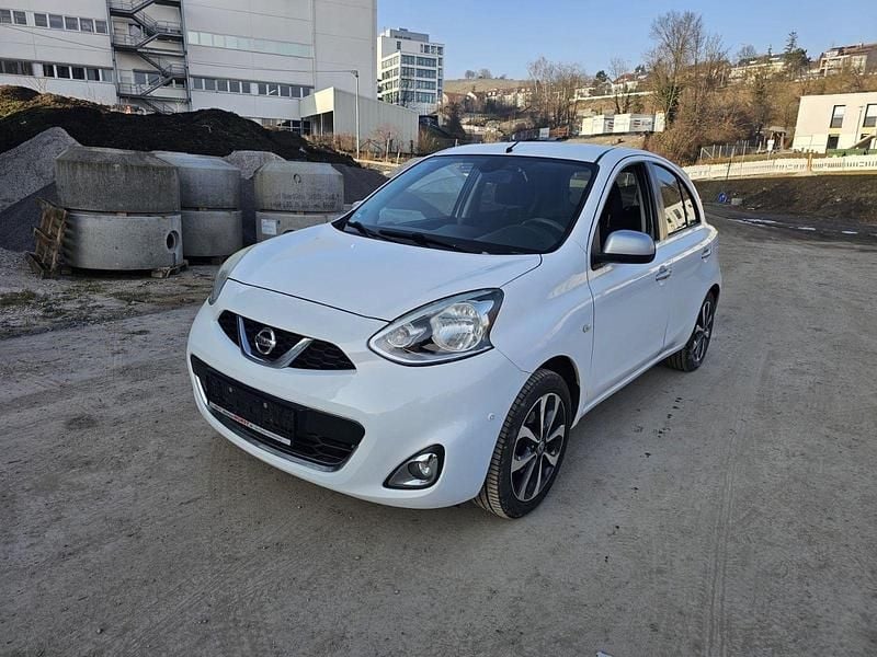 Weiß Gebraucht 2016 Nissan Micra N-TEC Kleinwagen | 4.999 € (Fairer Preis) - Bild 1/4
