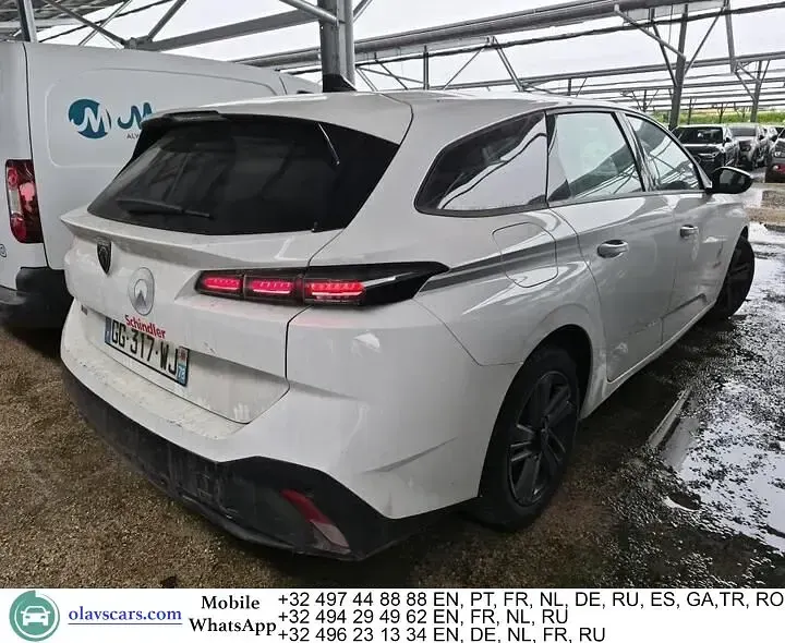 Gebraucht Peugeot 308 129 PS (94 kW) 2022 Weiß Limousine