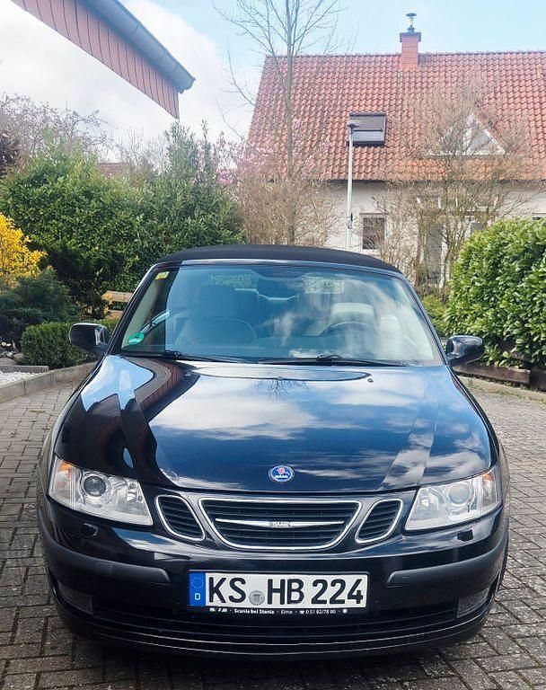Gebraucht Saab 9-3 Cabriolet Vector 150 PS (110 kW) 2007 Schwarz Cabrio