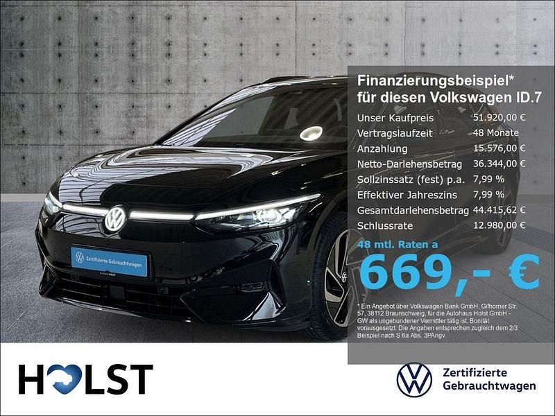 Gebraucht VW ID.7 IQ Drive 210 kW (286 PS) 2025 Schwarz Kombi