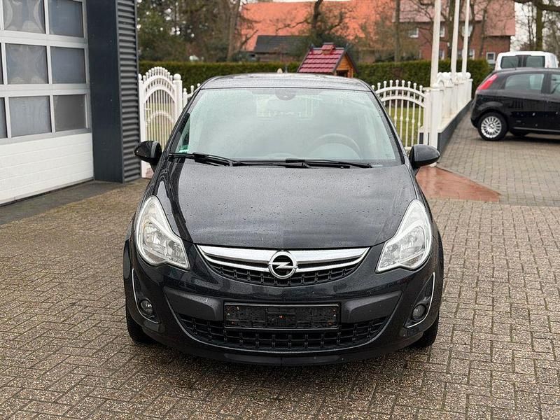 Gebraucht Opel Corsa Edition 87 PS (63 kW) 2012 Schwarz Kleinwagen