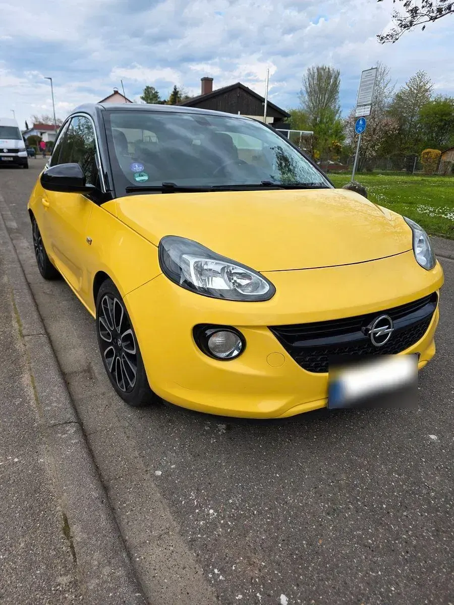 Używany Opel Adam 87 KM (63 kW) 2016 Żółty Hatchback