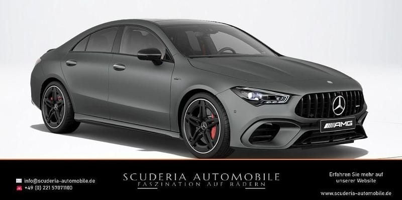 Grau Neu 2025 Mercedes CLA45 AMG AMG Coupé | 86.749 € - Bild 1/4