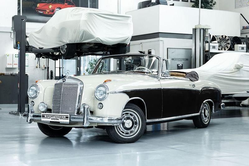 Beige Gebraucht 1958 Mercedes 220 Classic Cabrio | 89.890 € - Bild 1/4