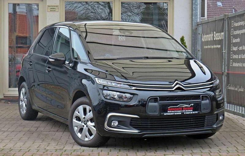 Schwarz Gebraucht 2019 Citroën C4 SpaceTourer SELECTION Van / Kleinbus | 12.999 € (Guter Preis) - Bild 1/3