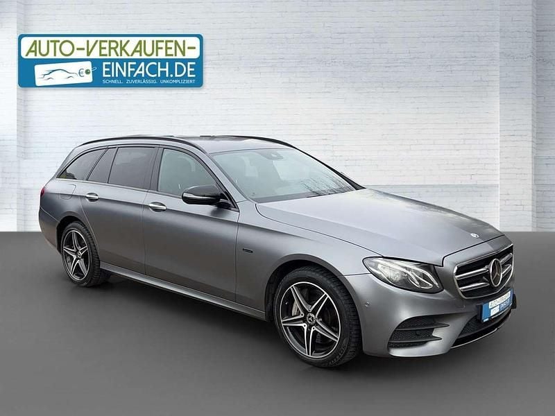 Gebraucht Mercedes E300 AMG line 194 PS (142 kW) 2019 Selenit grau magno Kombi