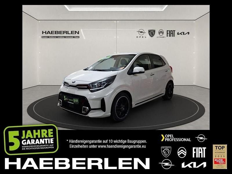 (m9y) milky beige met. (metallic) Gebraucht 2021 Kia Picanto GT-Line Kleinwagen | 13.980 € (Fairer Preis) - Bild 1/4