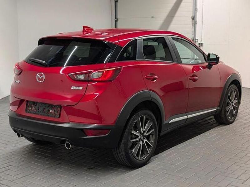 Gebraucht Mazda CX-3 Sports-Line 105 PS (77 kW) 2016 Rubinrot metallic (metallic) SUV