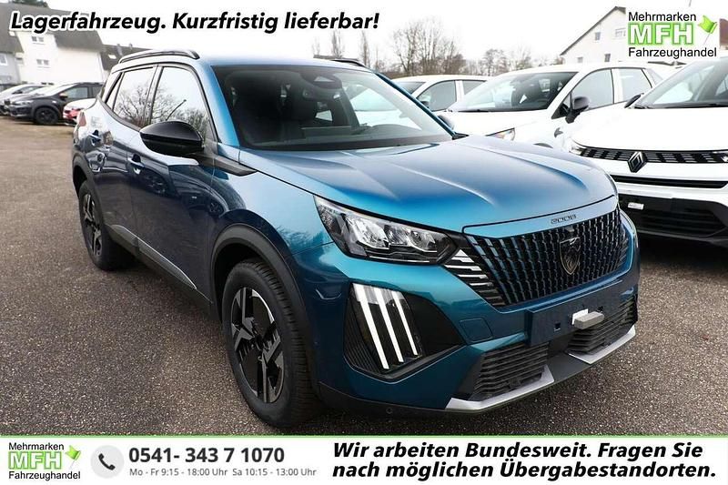 Neu Peugeot 2008 Allure 145 PS (106 kW) 2025 Obsession blau metallic SUV