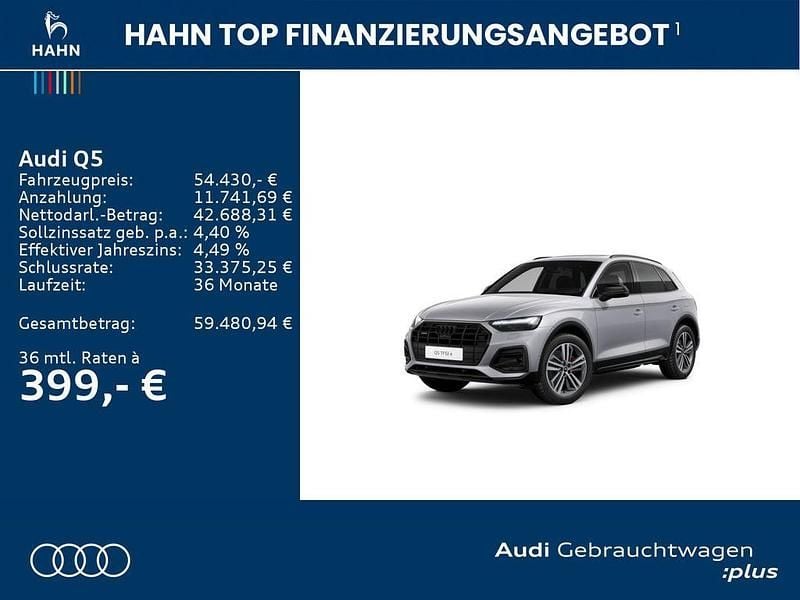 Gebraucht Audi Q5 Advanced 299 PS (219 kW) 2025 Florettsilber metallic SUV
