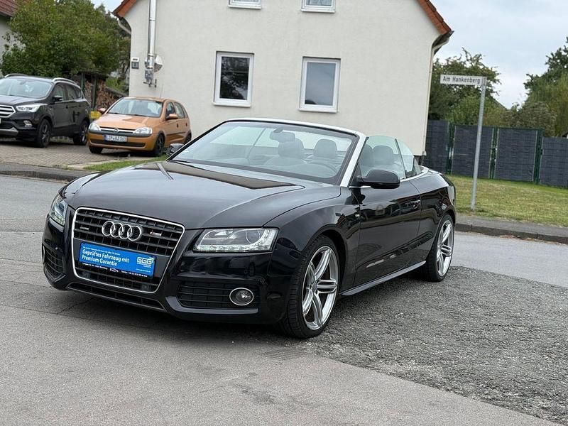 Schwarz Gebraucht 2010 Audi A5 Cabriolet Comfort Cabrio | 9.990 € (Fairer Preis) - Bild 1/4