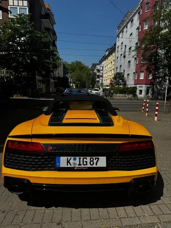 Gebraucht Audi R8 Spyder Performance 620 PS (456 kW) 2020 Gelb Cabrio