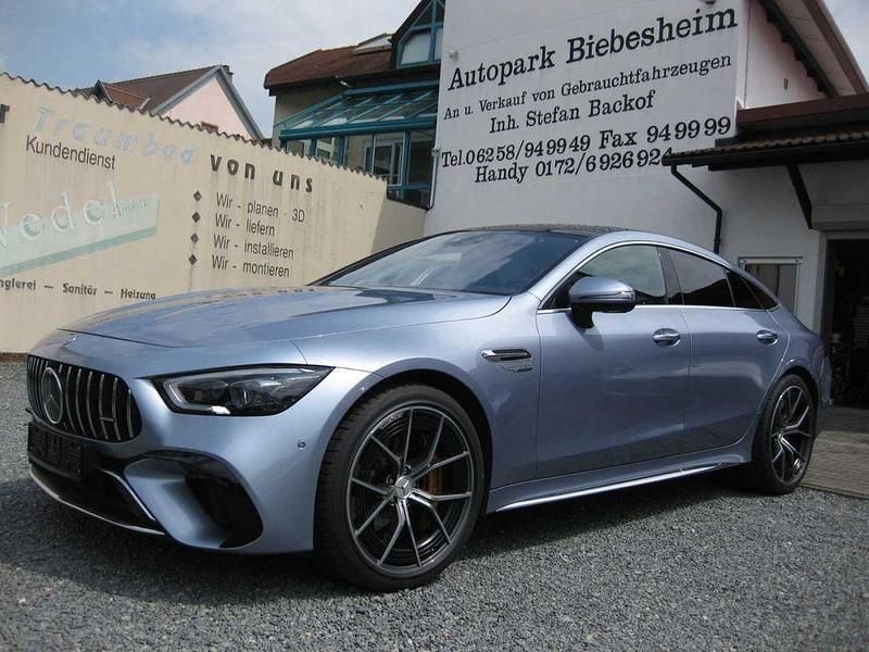 Cote d'azur hellblau Gebraucht 2023 Mercedes AMG GT63 S E Performance AMG Coupé | 119.999 € - Bild 1/4