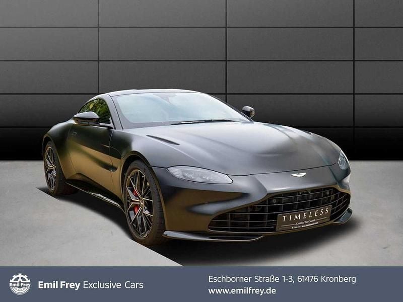 Schwarz Gebraucht 2022 Aston Martin V8 Vantage Coupé | 119.900 € (Superpreis) - Bild 1/4