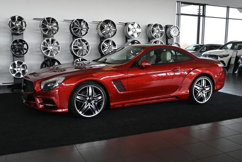 Gebraucht Mercedes SL400 333 PS (244 kW) 2015 Rot designo hyazinthrot metall Cabrio