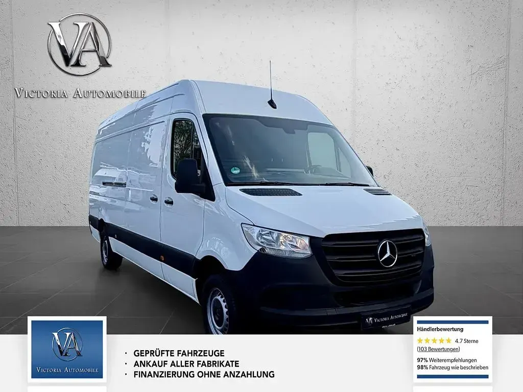 Używany Mercedes Sprinter 143 KM (105 kW) 2019 Biały Van