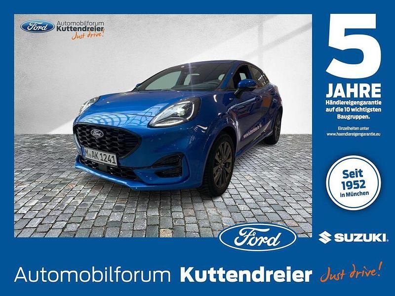 Dynamicblau metallic Gebraucht 2024 Ford Puma ST-Line X SUV | 23.490 € (Etwas zu teuer) - Bild 1/3