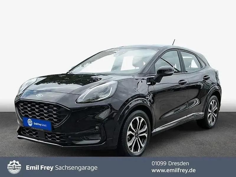 Agate black metallic Gebraucht 2022 Ford Puma Gen-E ST-Line SUV | 18.940 € (Guter Preis) - Bild 1/4