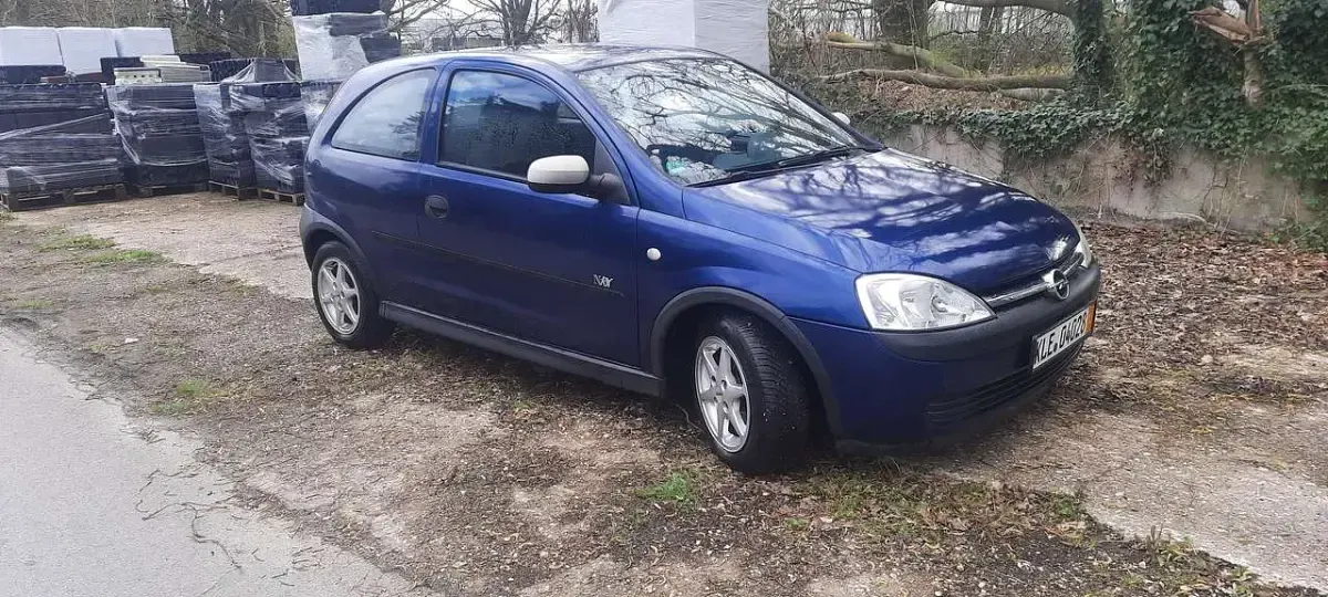 Gebraucht Opel Corsa Njoy 58 PS (42 kW) 2003 Blau Kleinwagen